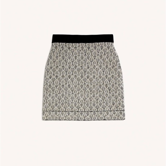 Sandro - Jazz Jacquard Knit Skirt - Size 0 - Picture 4 of 6